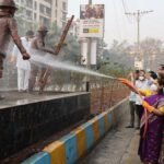 Thane Mayor Sharmila Pimpolkar Leads Comprehensive Cleanliness Drive In Ward No 1 To Boost Citywide Hygiene