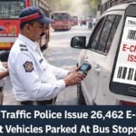 Mumbai Traffic Police Issue 26,462 E-Challans Against Vehicles Parked At Bus Stops