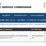 UPSC NDA, NA 1 Answer Key 2026 Released At upsc.gov.in; Check GAT & Maths Sets A–D